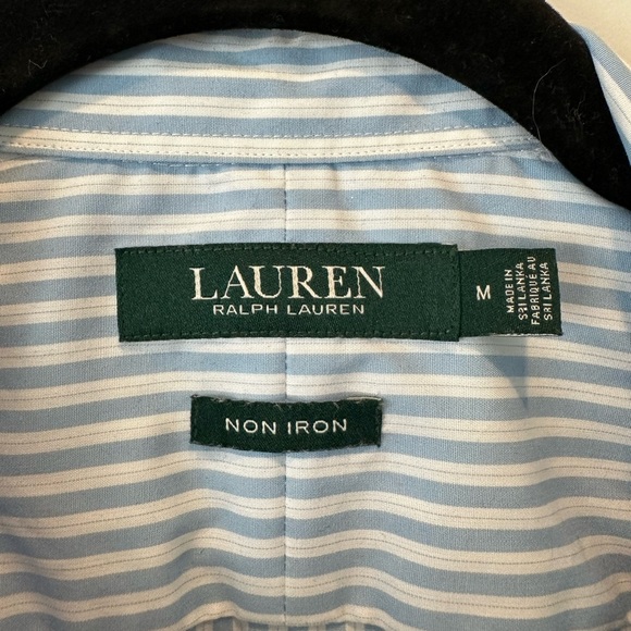 Ralph Lauren button up stripe blouse - Picture 2 of 2